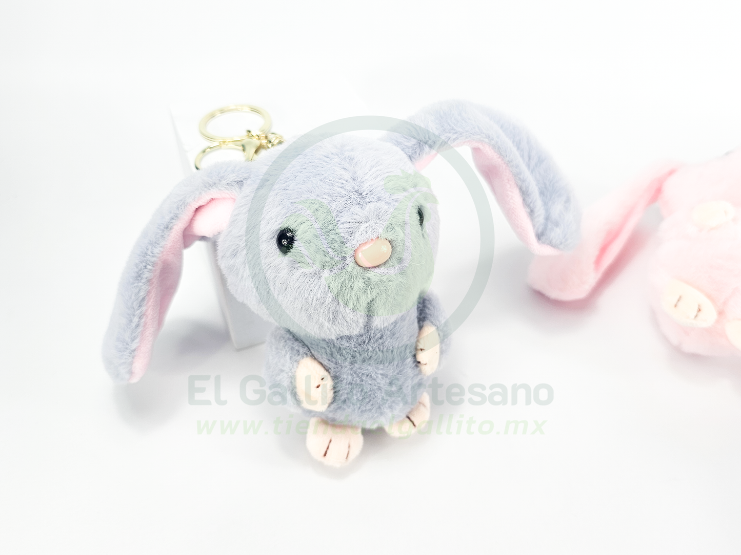 Llavero Peluche #1 24-4 | Conejito Colores