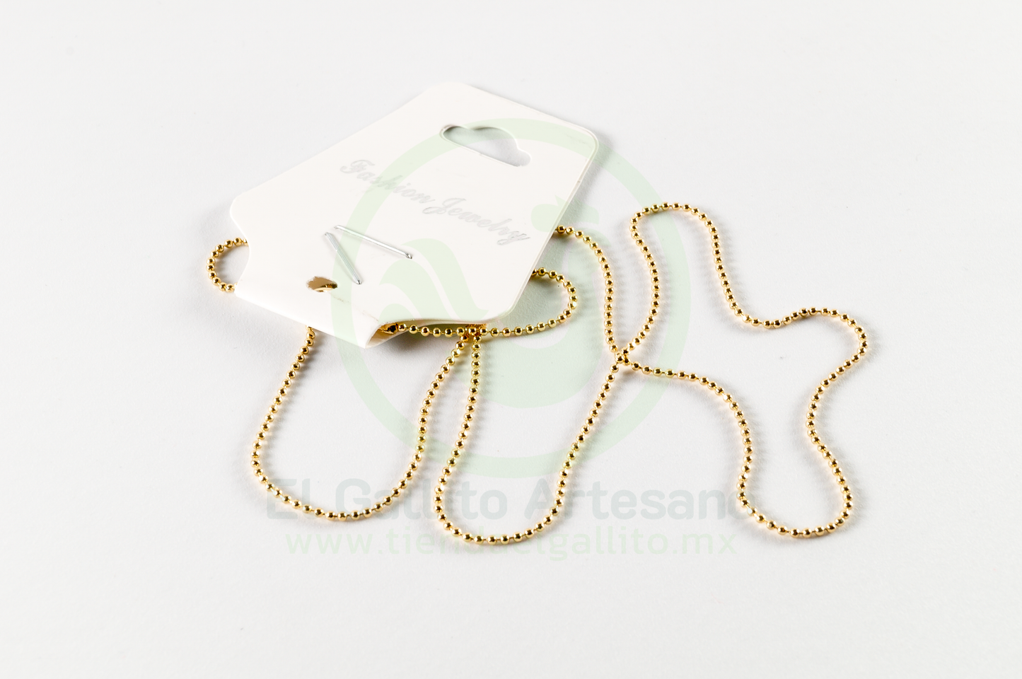 Cadena ARM | Militar 1.2mm Bolita 50cm