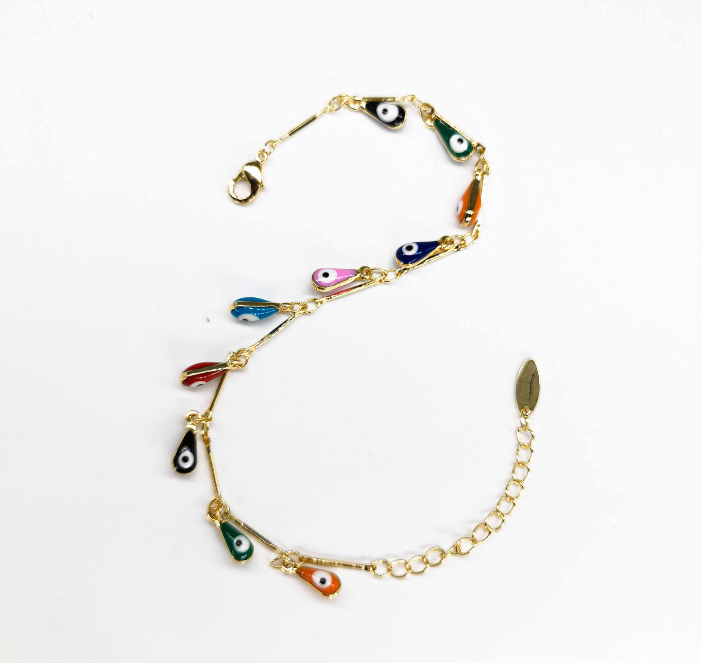 Pulsera De Ojito En Gota | Varios Colores