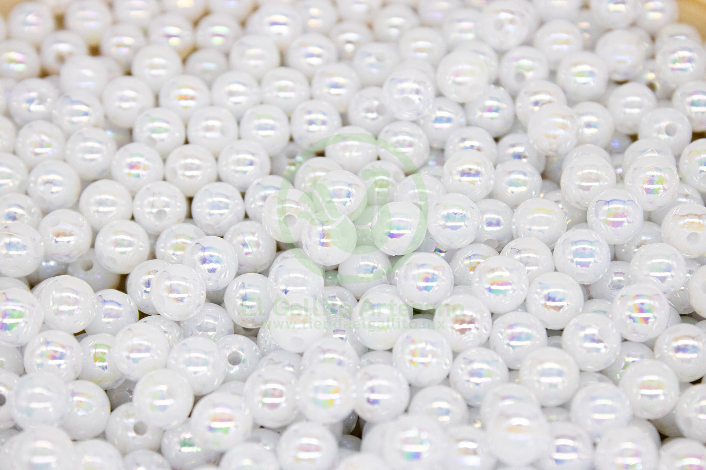 Acr #188G Bola 8mm | Blanco