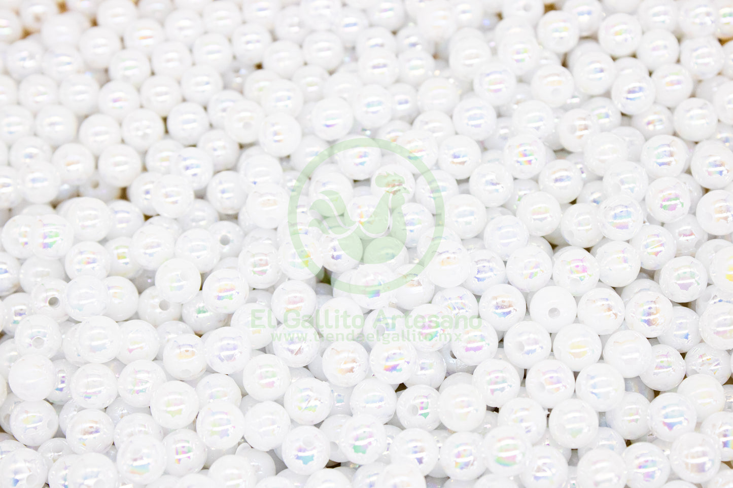 Acr #188G Bola 8mm | Blanco