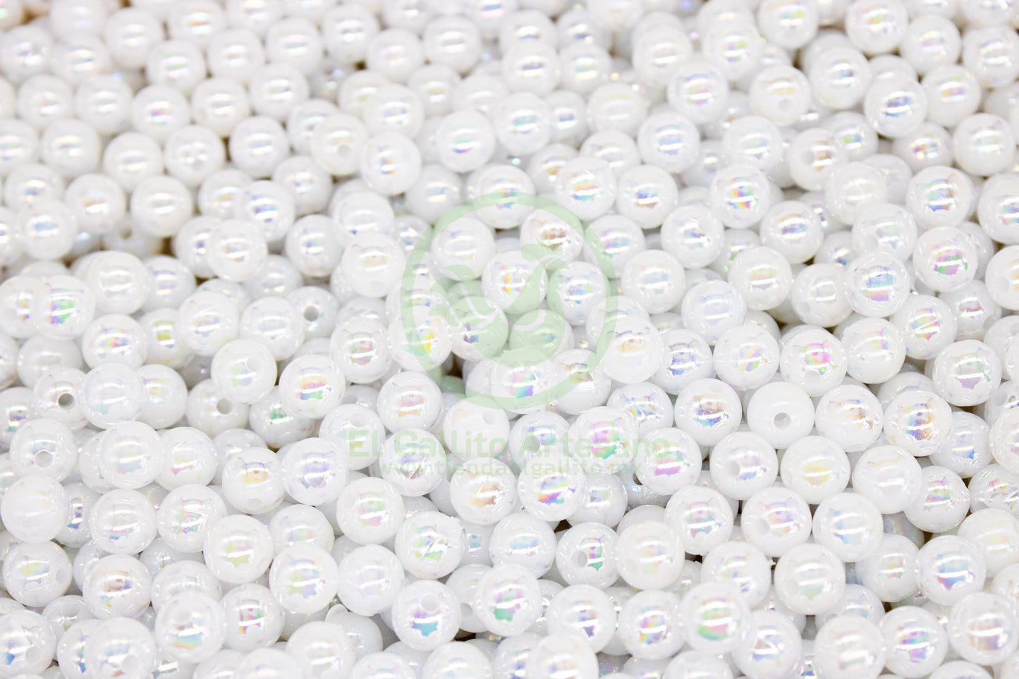 Acr #188G Bola 8mm | Blanco