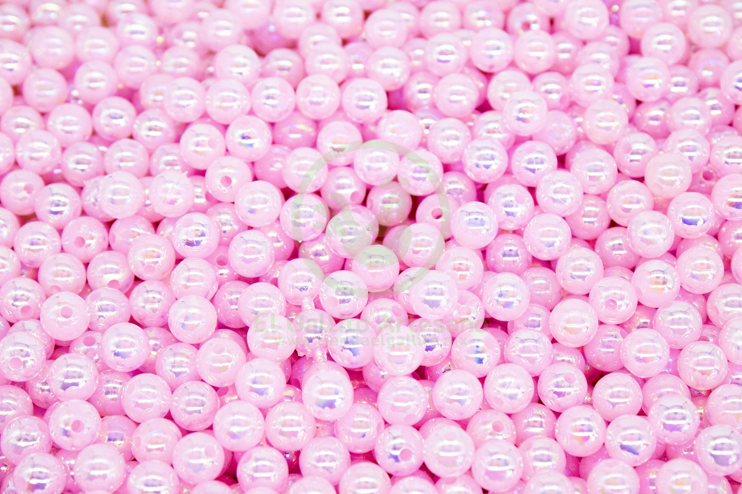 Acr #190G Bola 8mm | Rosa Pastel AB