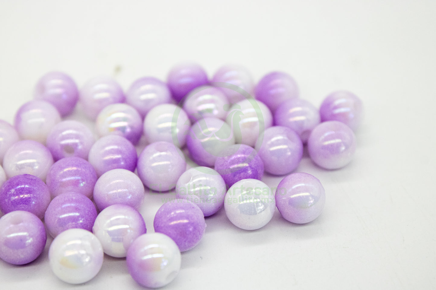 Acr #197G Bola 8mm | Degradado Morado