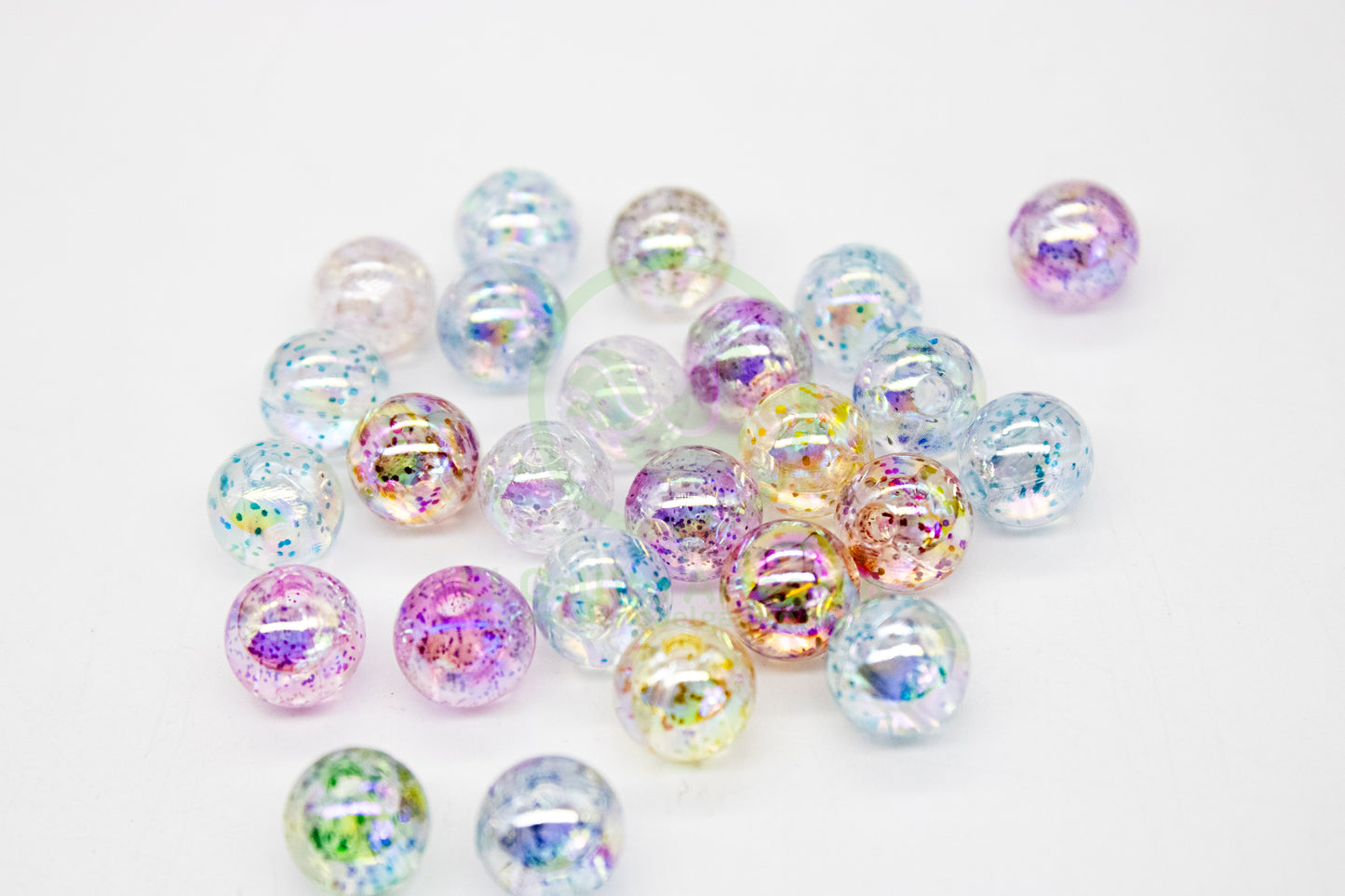 Acr #205G Bola 8mm | Punteado Multicolor