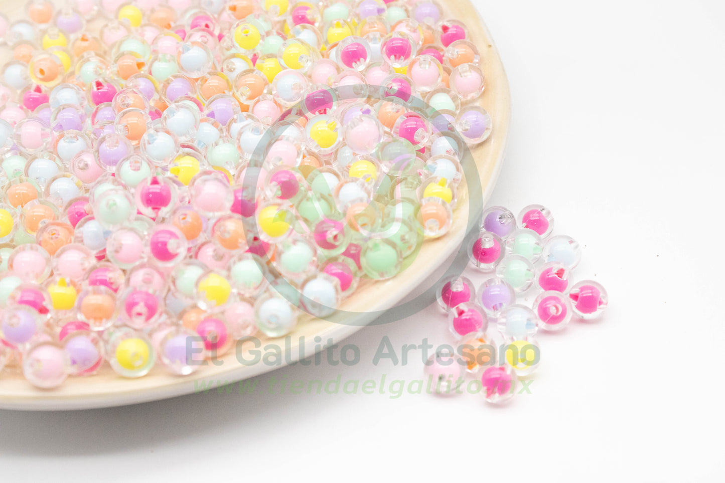 Acr #131 Bola Encapsulada Pastel