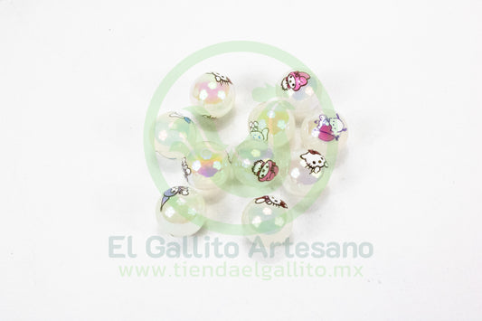 Acr #230 Bola 16mm | Hello Kitty