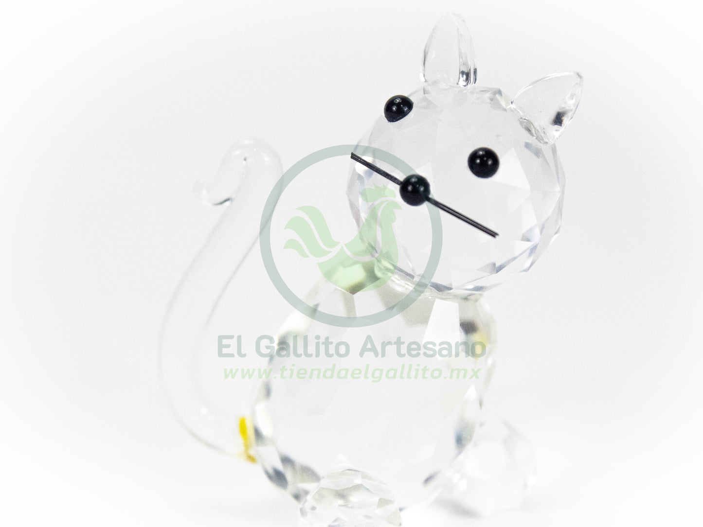 Adorno Cristal 25-1 #18 | Gato