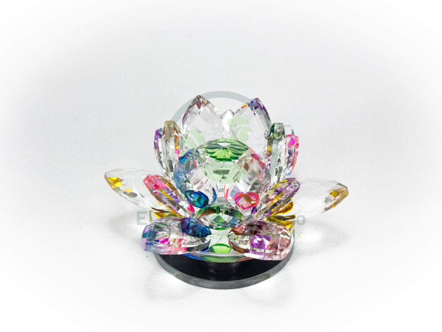 Adorno Cristal 25-1 #7 | Flor de Lotus Arcoiris
