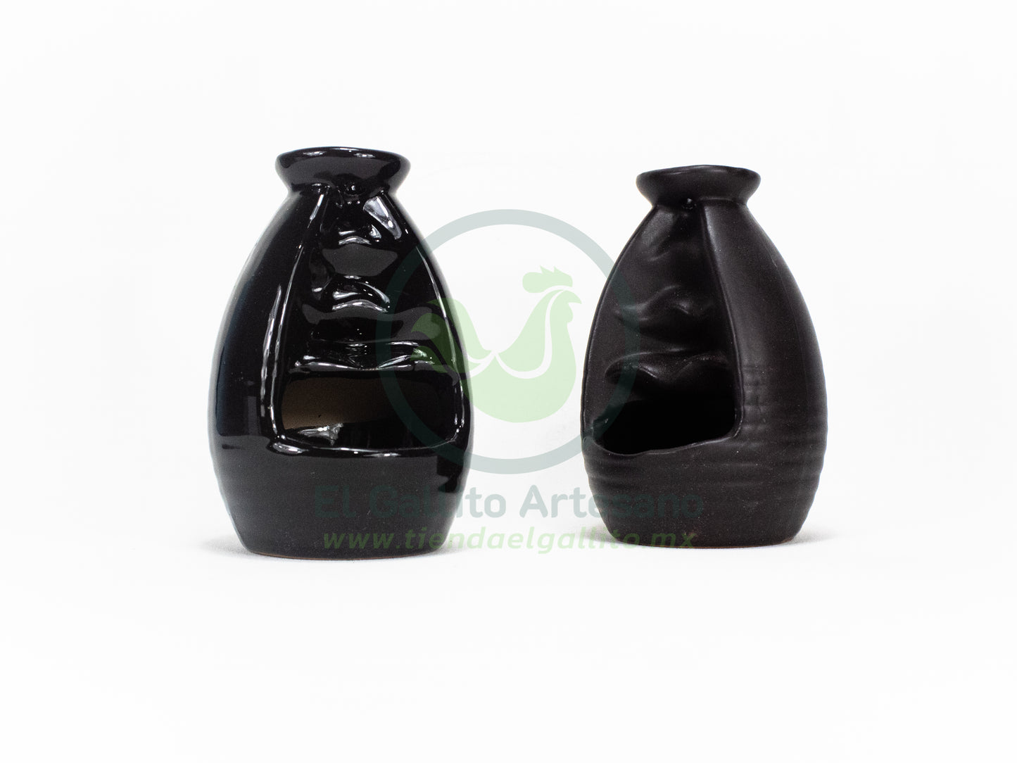 Adorno Incienso #27 | Florero Negro