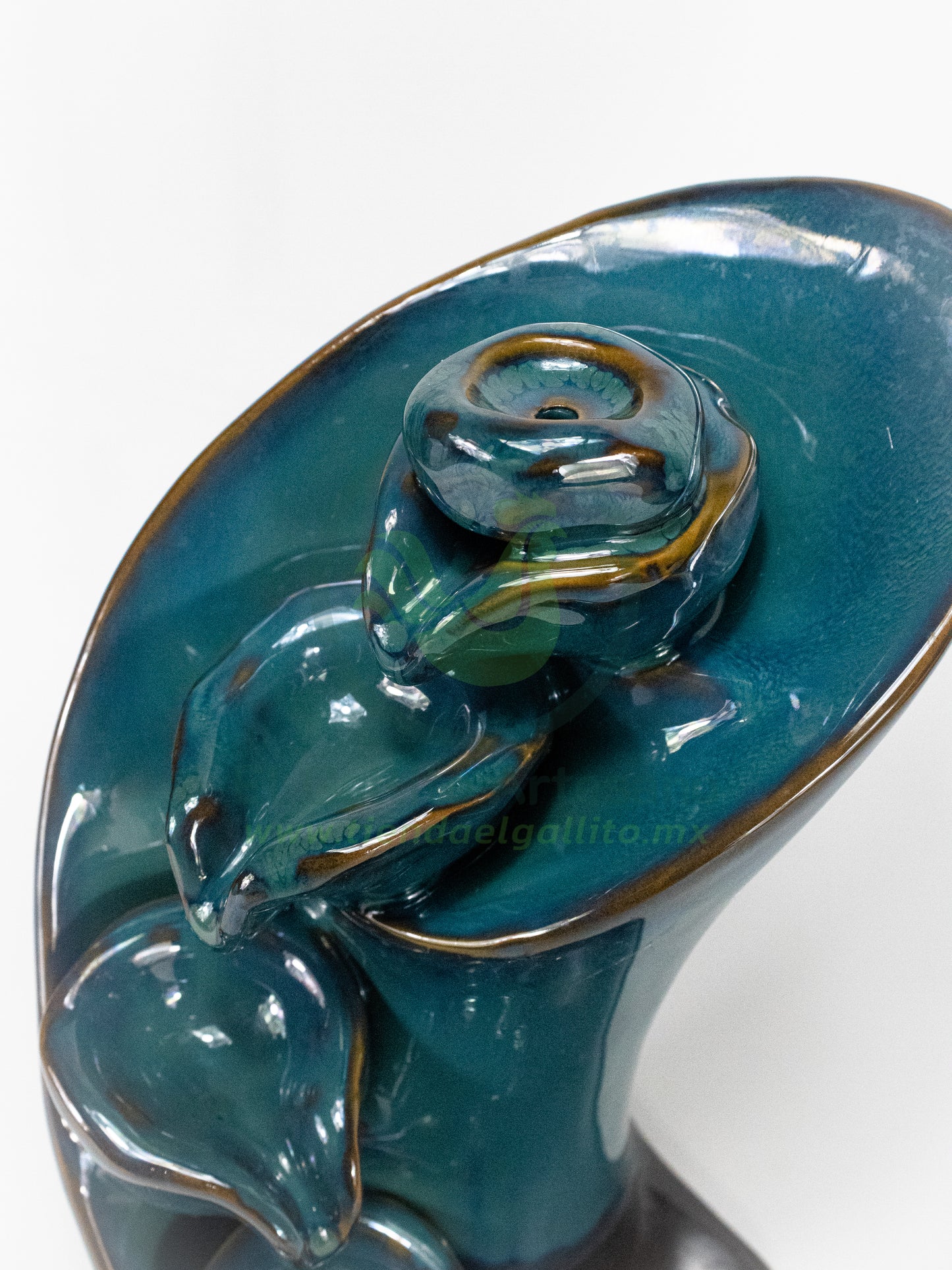 Adorno Incienso #44 | Tazones Cascada Verde