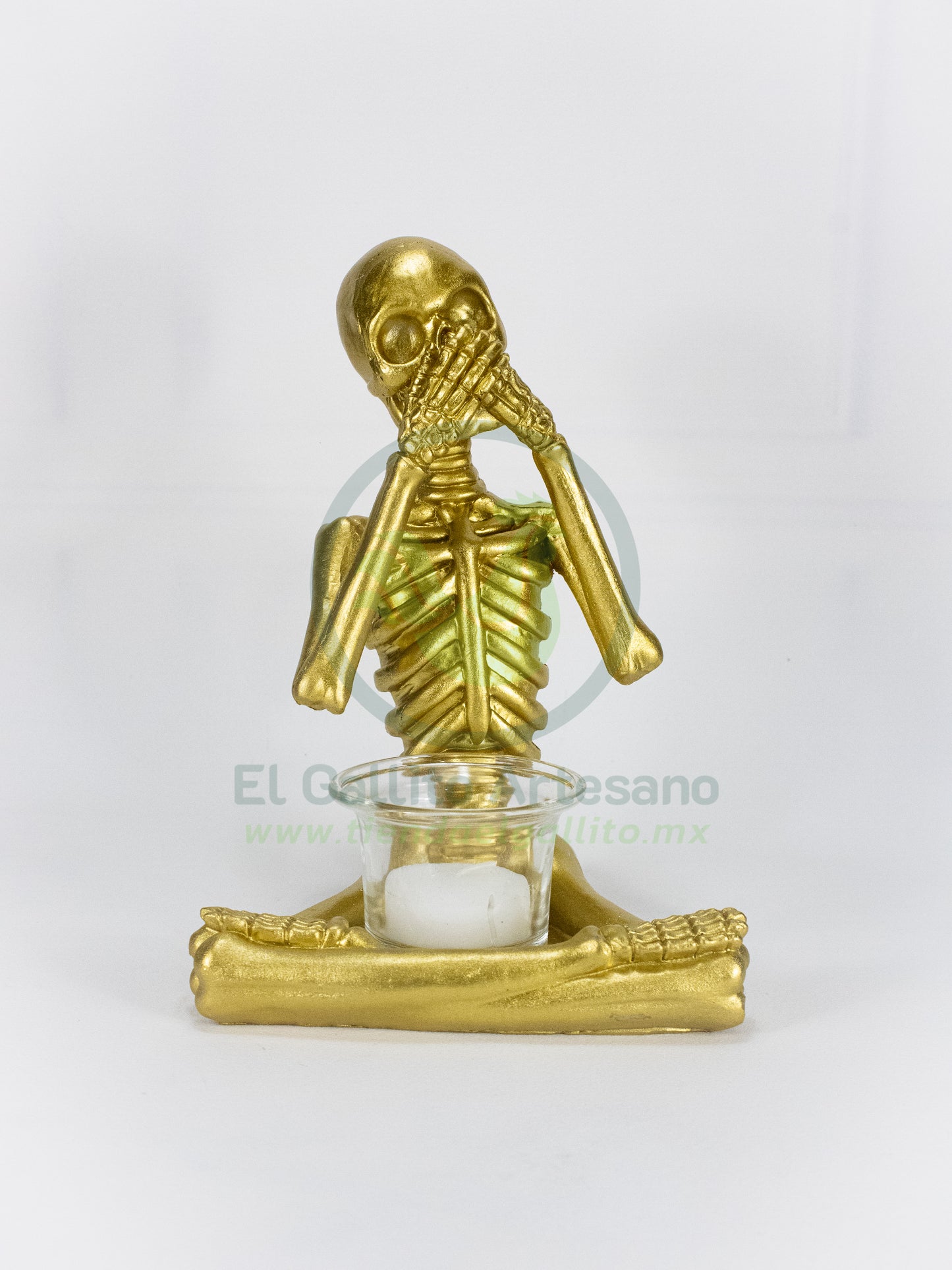 Adorno Vela 25-1 #2 | Esqueleto No Hablo