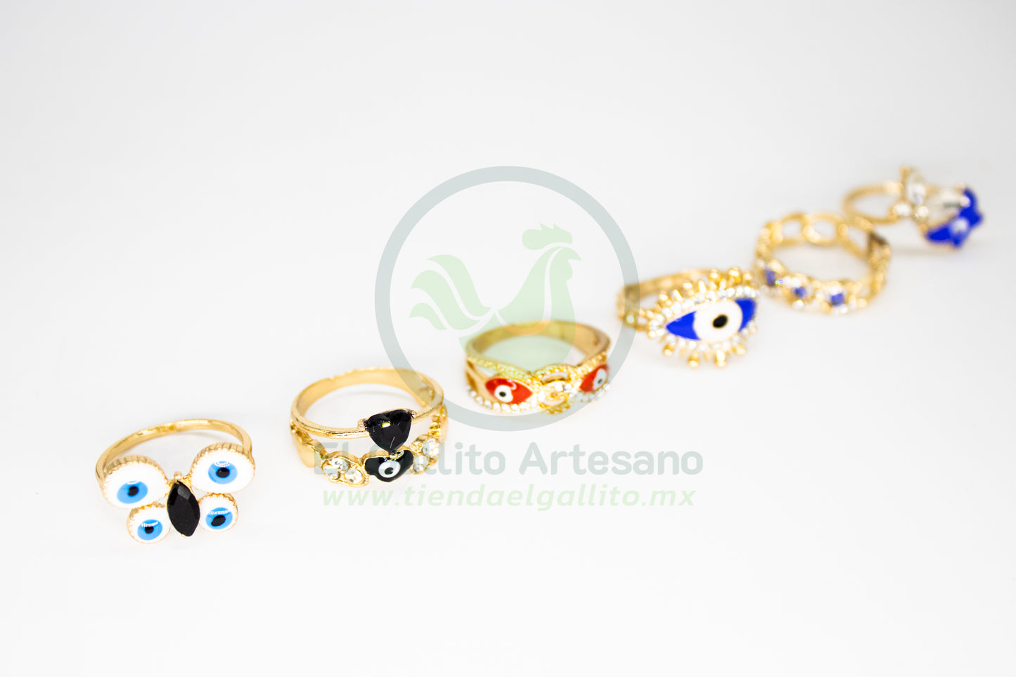 Anillo Acero MD2 | Ojo Turco G. VM.