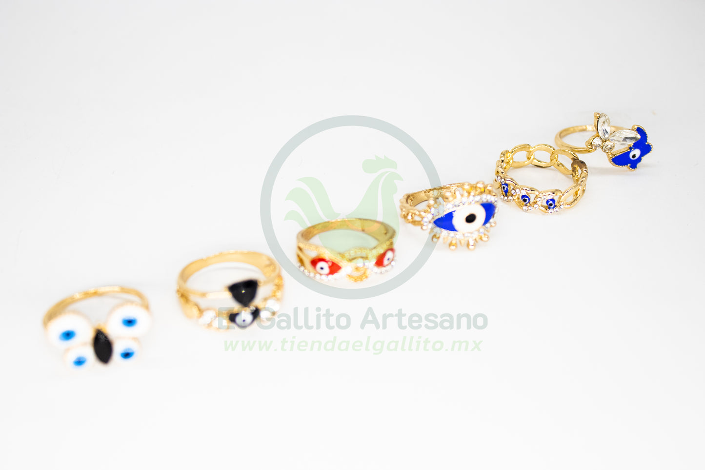 Anillo Acero MD2 | Ojo Turco G. VM.