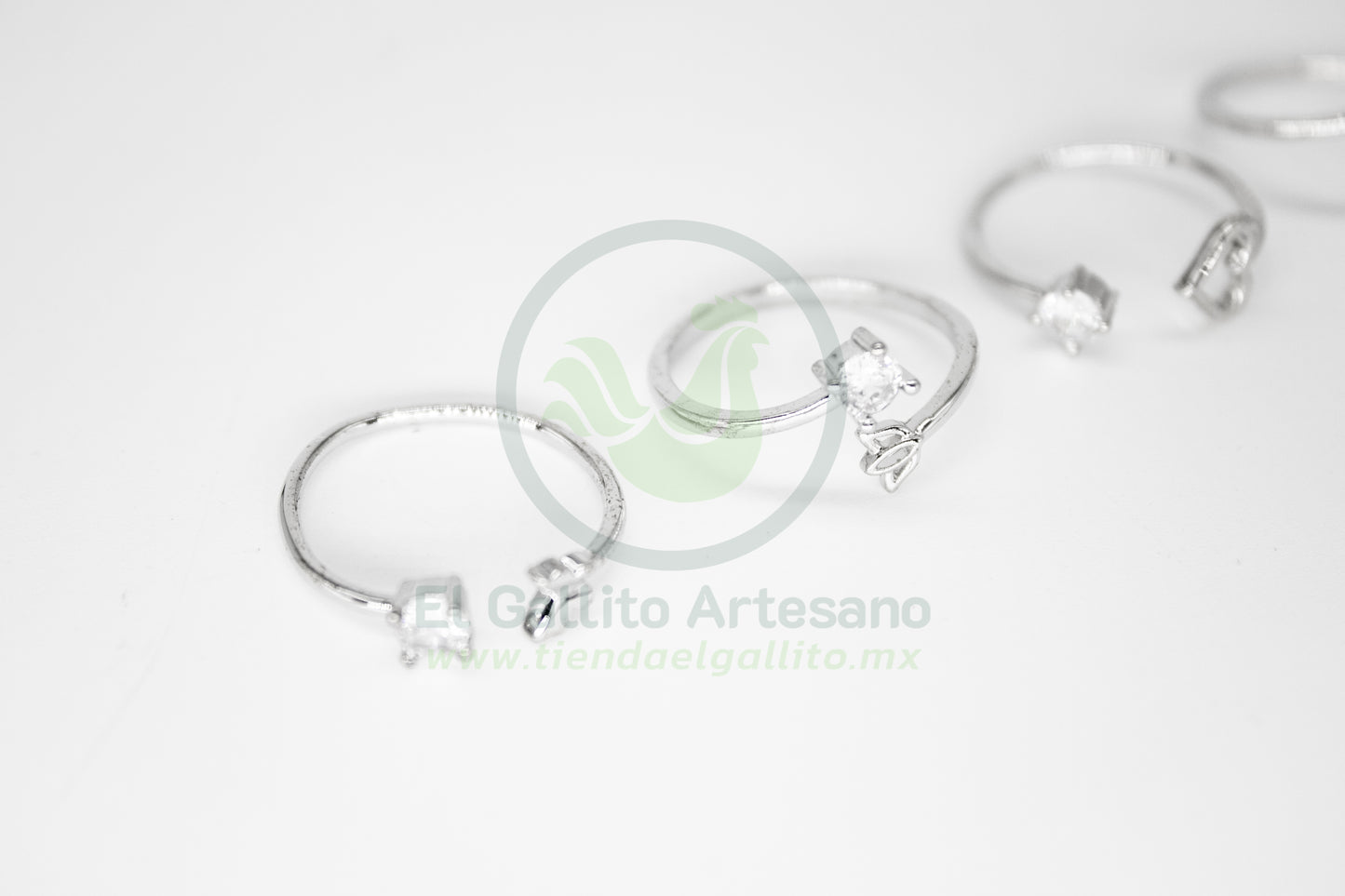 Anillo Acero MD2 | Plateado Minimal (Ajustable)