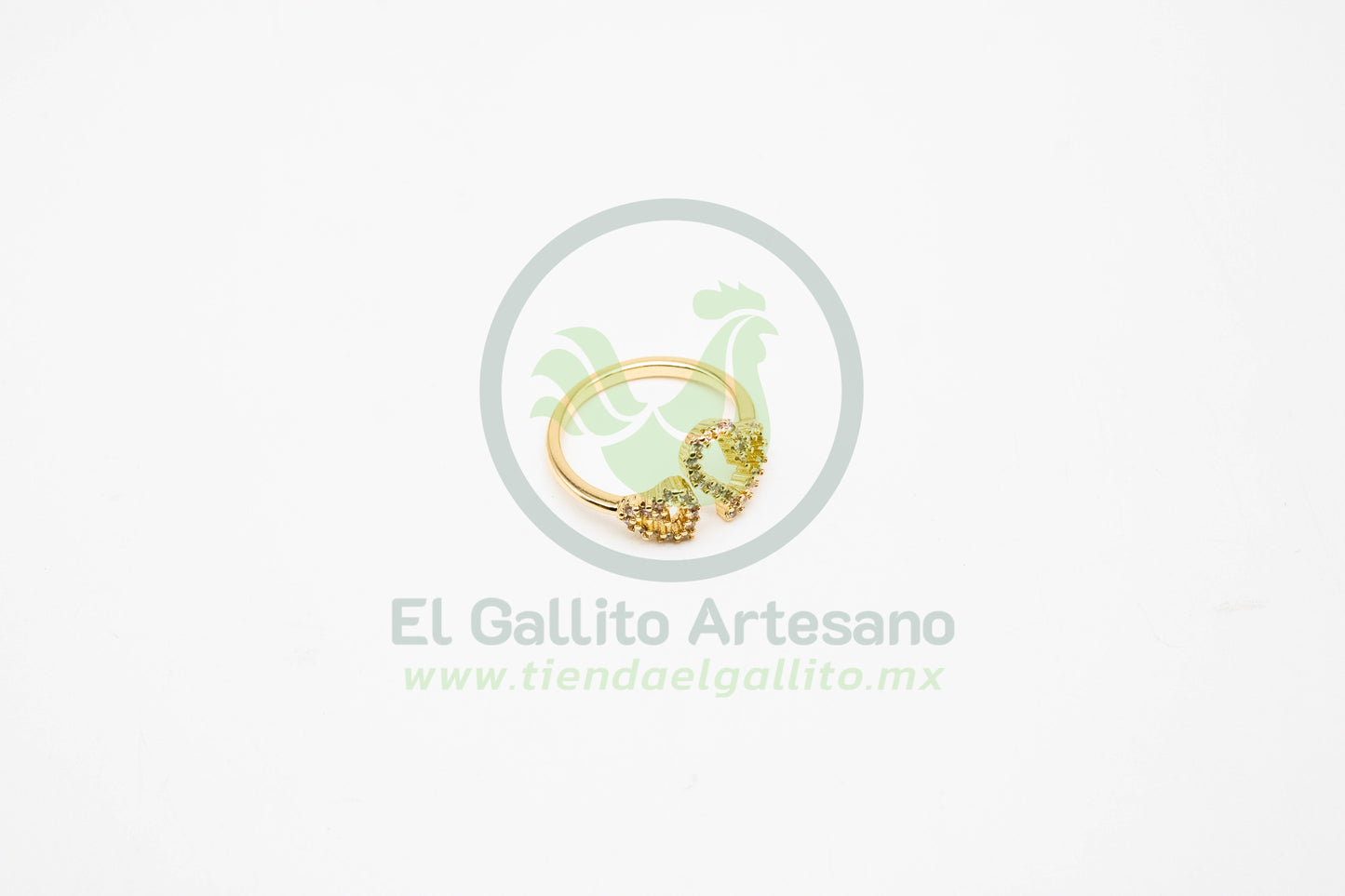 Anillo VIVI 34 | Corazones Ajustable
