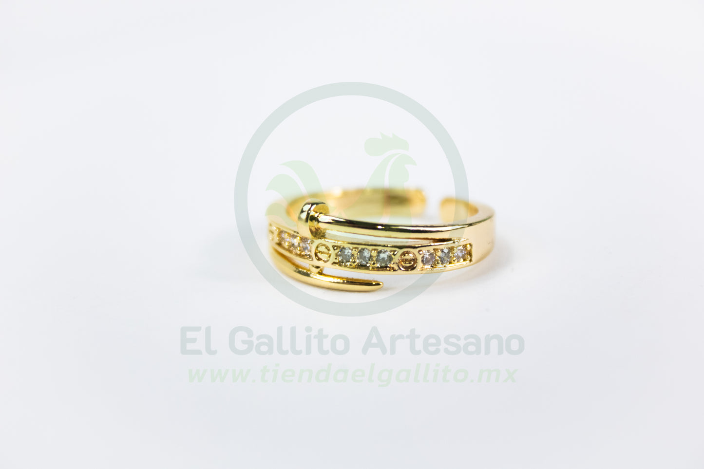 Anillo Vivi Hym-31 | Clavo Cristales