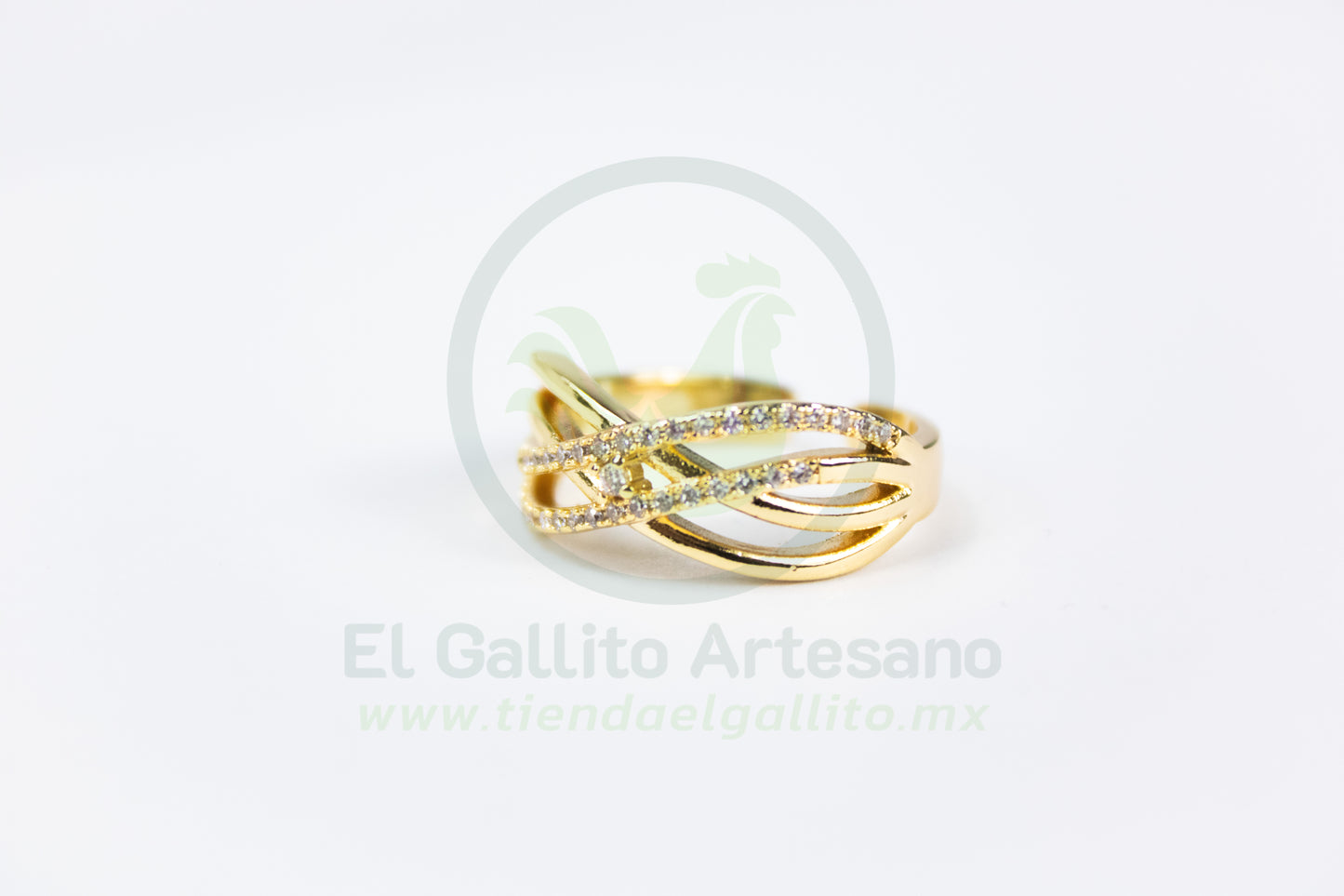Anillo Vivi Hym-33 | Olas Cruzadas