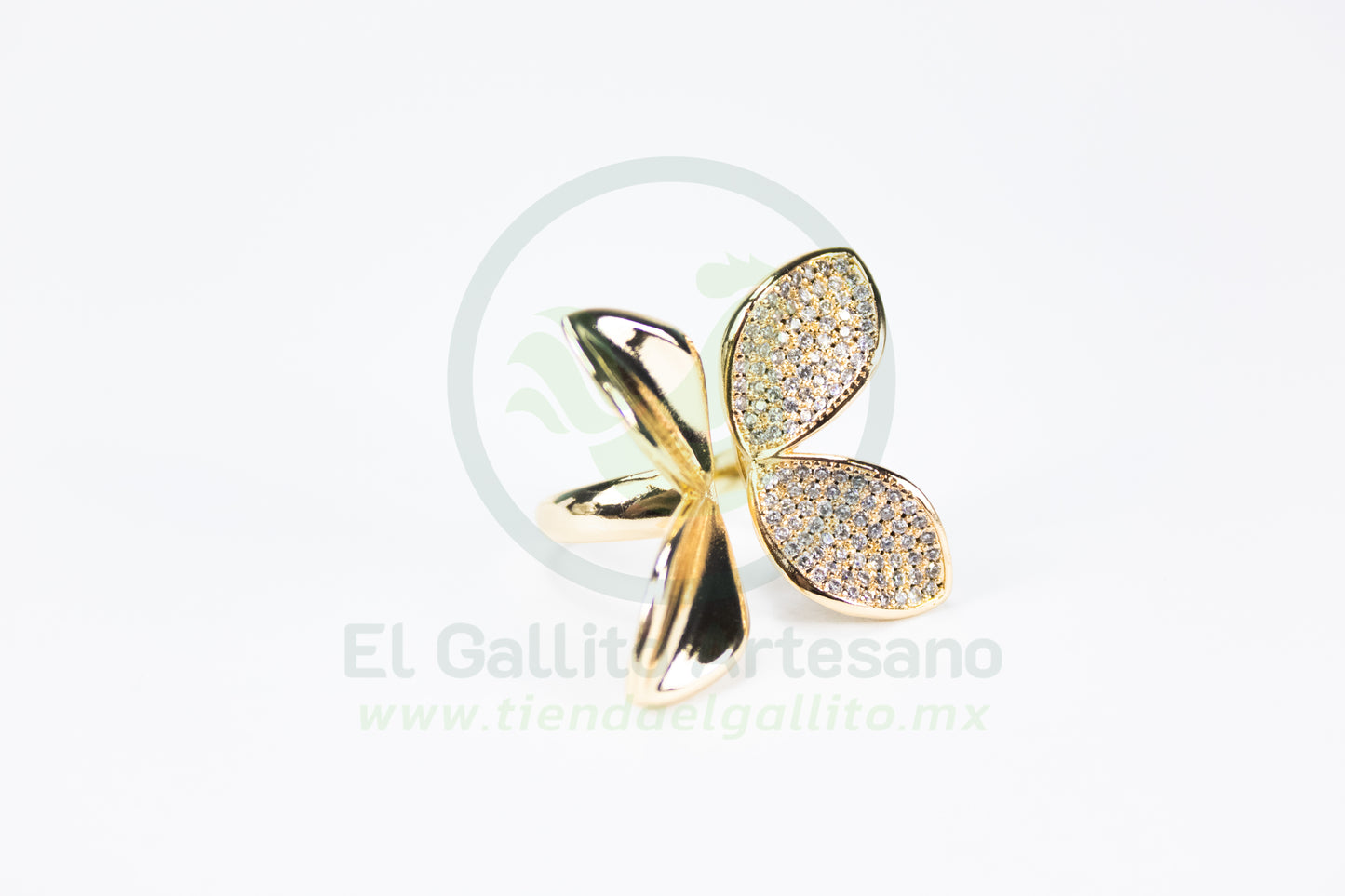 Anillo Vivi Zm-40 | Flor Jumbo Abierta
