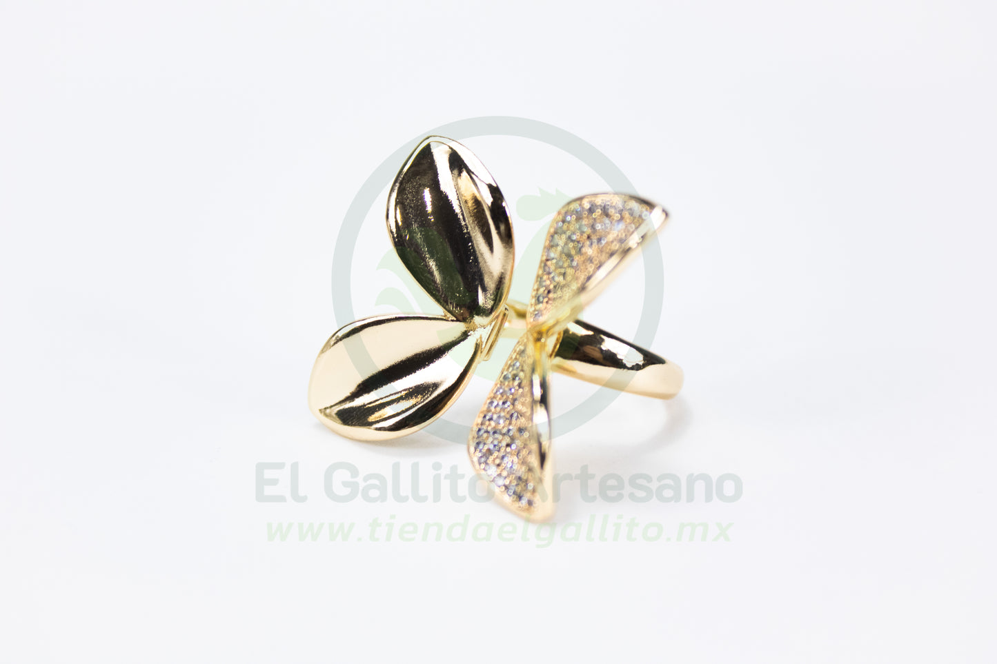 Anillo Vivi Zm-40 | Flor Jumbo Abierta