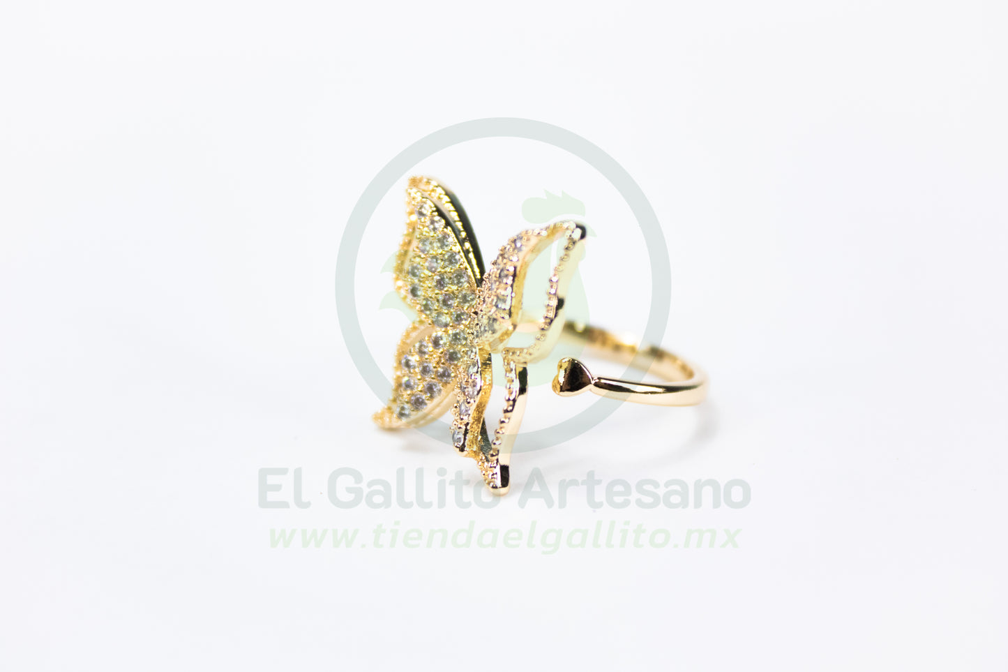 Anillo Vivi Zm-52 | Mariposa Doble