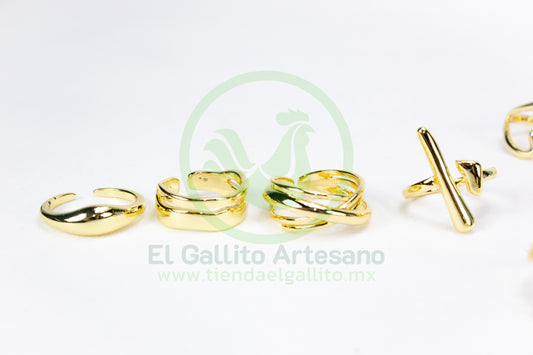 Anillo Acero MD7 | Dor. Básico Ajust.