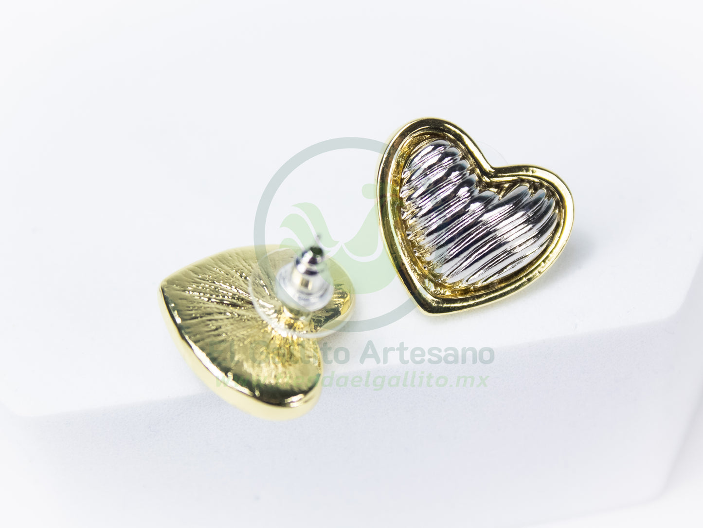Arete 24-4 MD64-65 | Corazón Bicolor