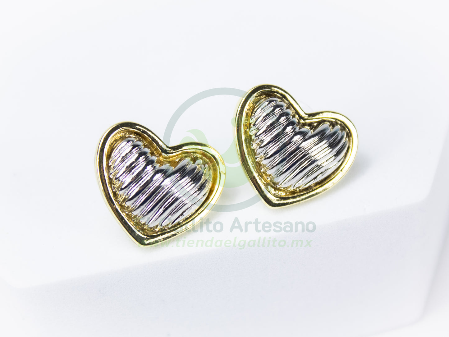 Arete 24-4 MD64-65 | Corazón Bicolor