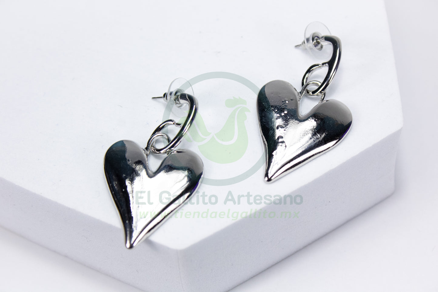 Arete 24-4 MD80-81 | Corazón Colgante Abombado