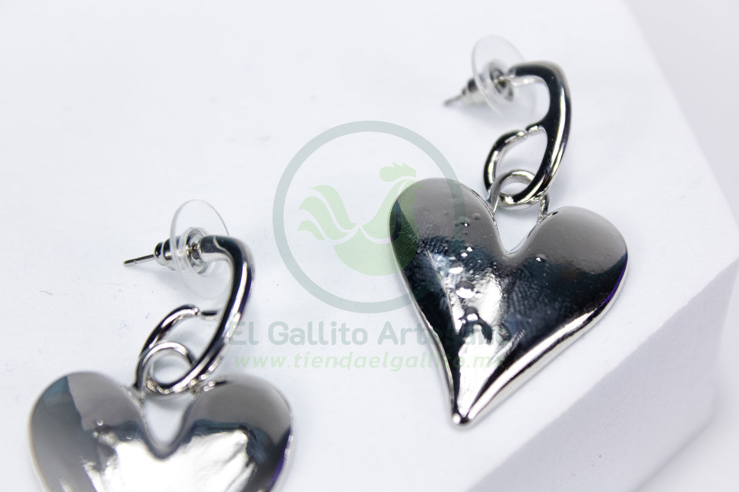 Arete 24-4 MD80-81 | Corazón Colgante Abombado