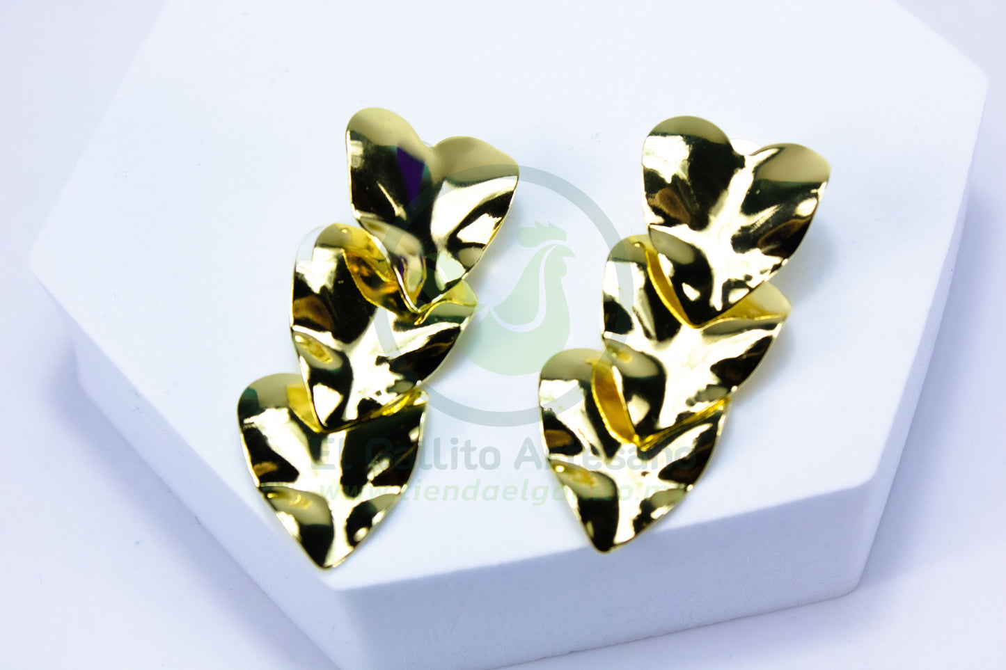 Arete 24-4 MD86-87 | Corazones Lineal Irregular