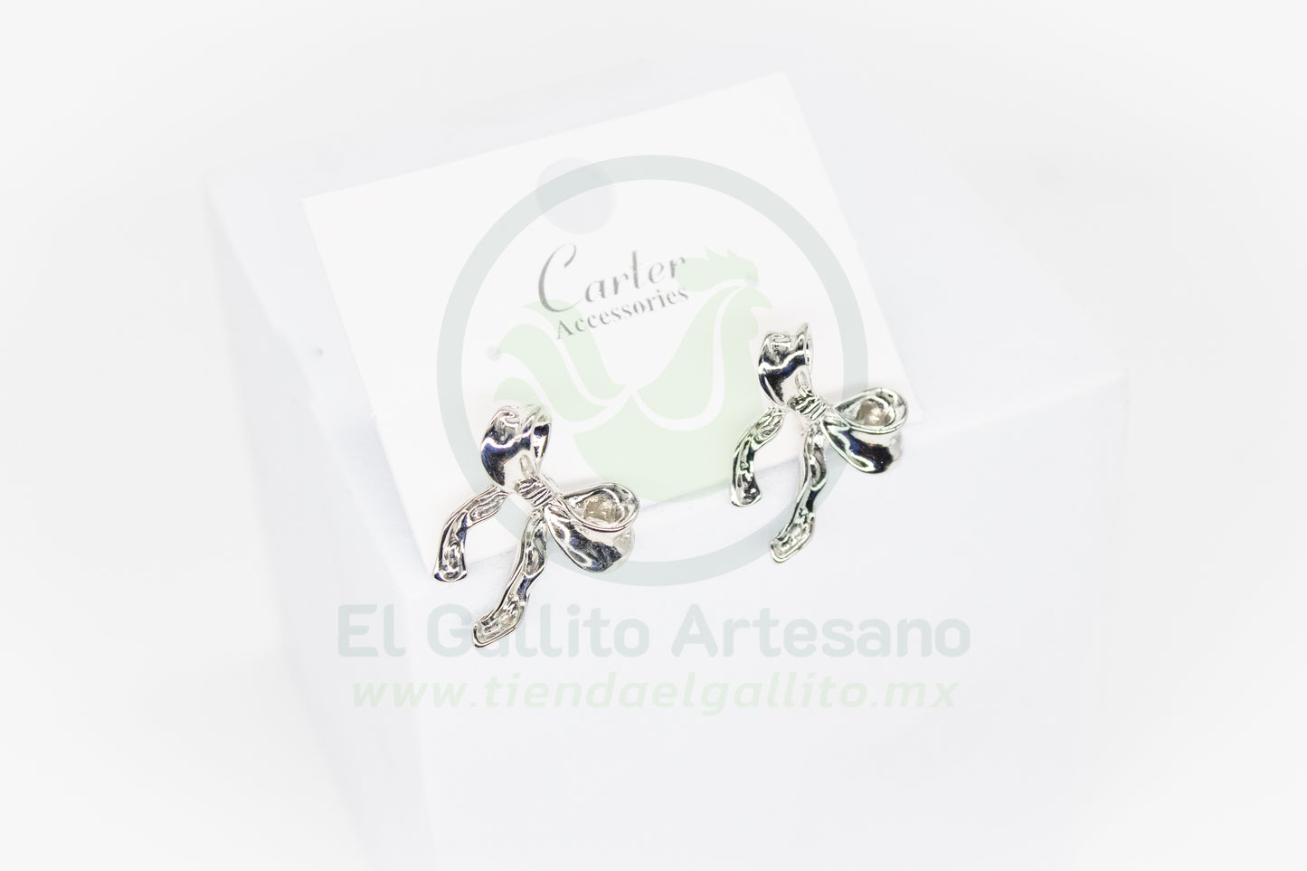 Arete Gold MD23 Silver | Moños