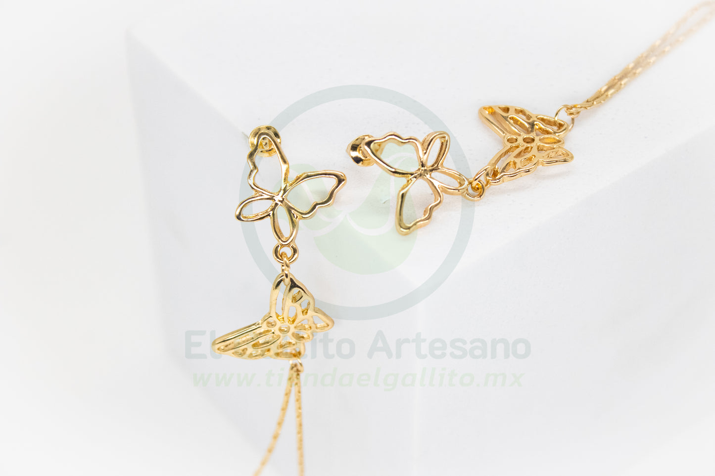 Arete Gold MD37 | Mariposas Calada