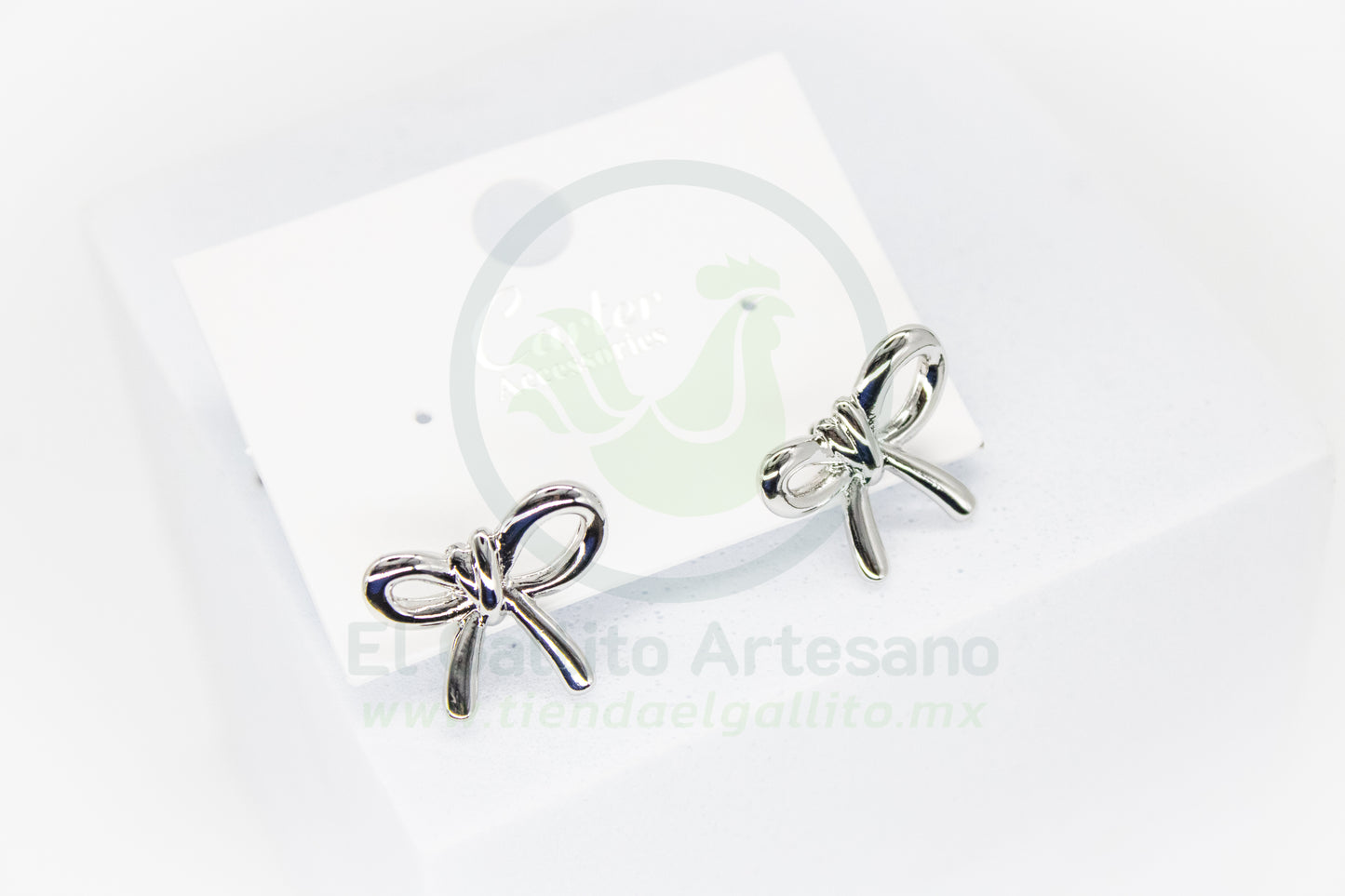 Arete Gold MD39 Silver | Moño Corto