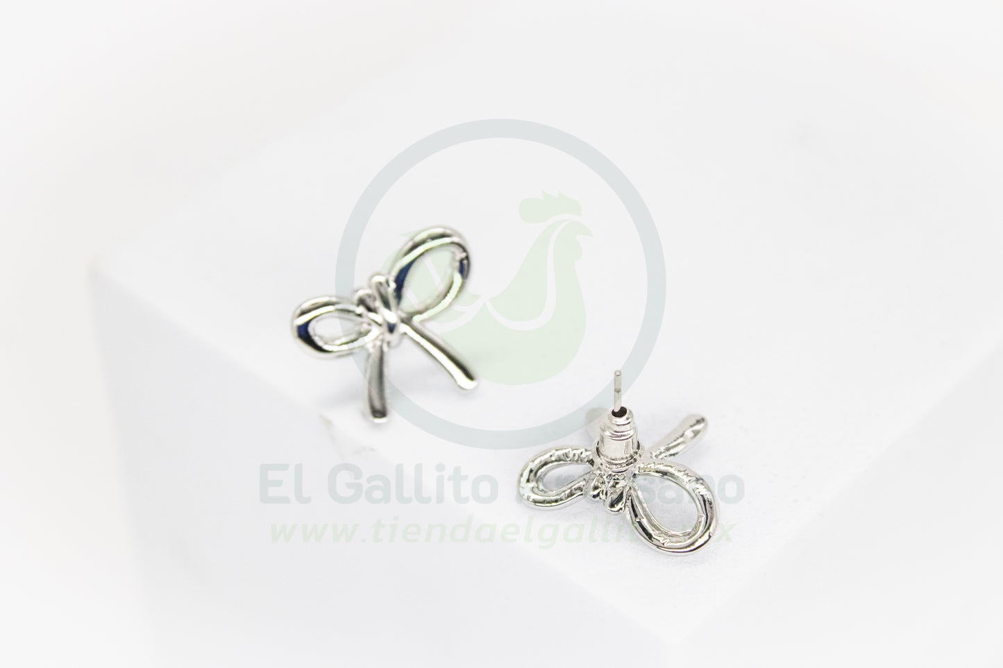 Arete Gold MD39 Silver | Moño Corto
