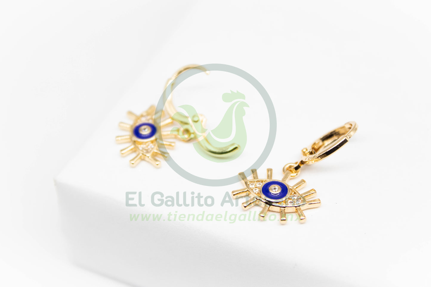 Arete VIVI 39 | Huggie Ojo Pestañas