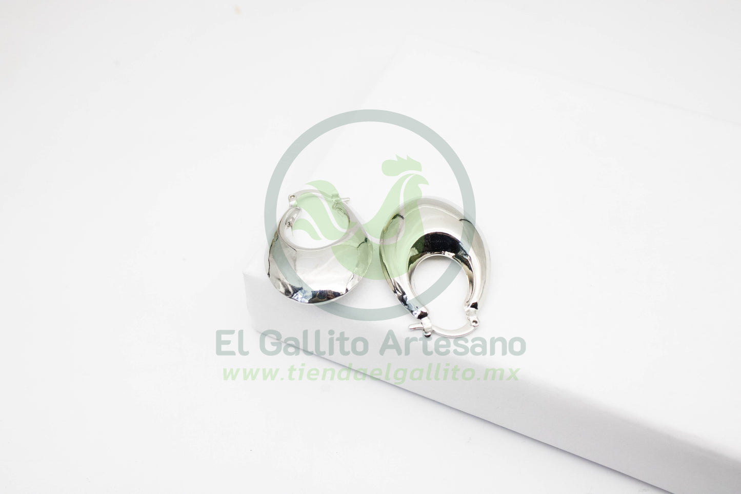Arete VIVI 62 | Aro Chunky Gota Liso