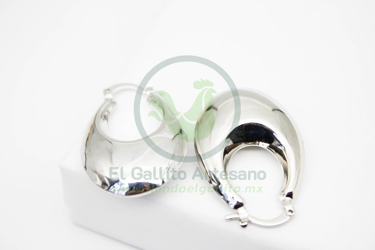 Arete VIVI 62 | Aro Chunky Gota Liso