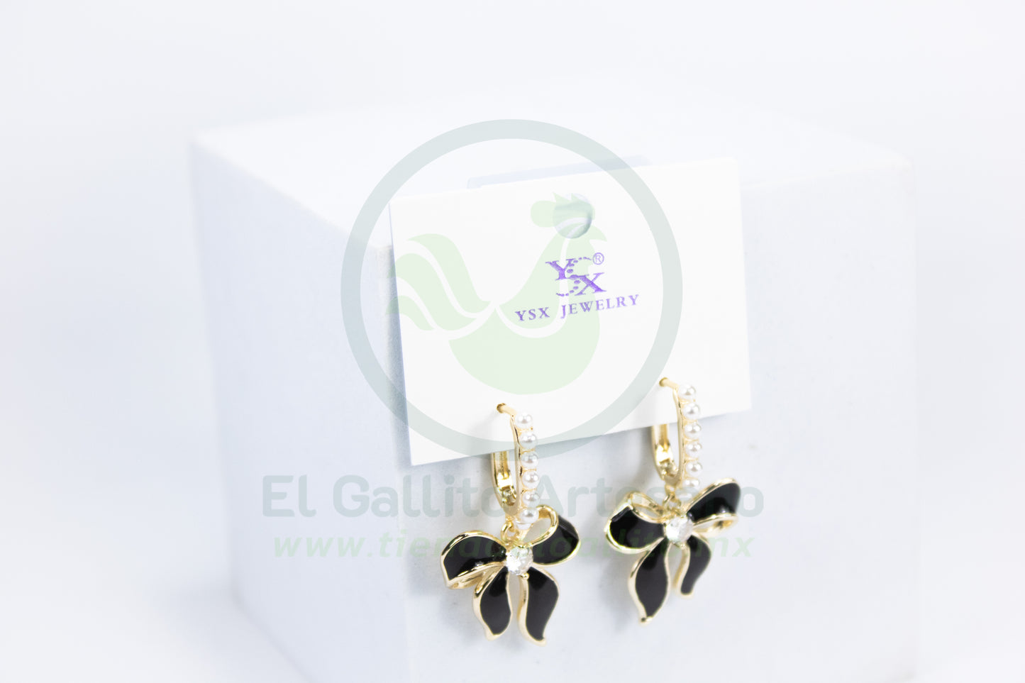 Arete Vivi Dw-15 | Moño Negro