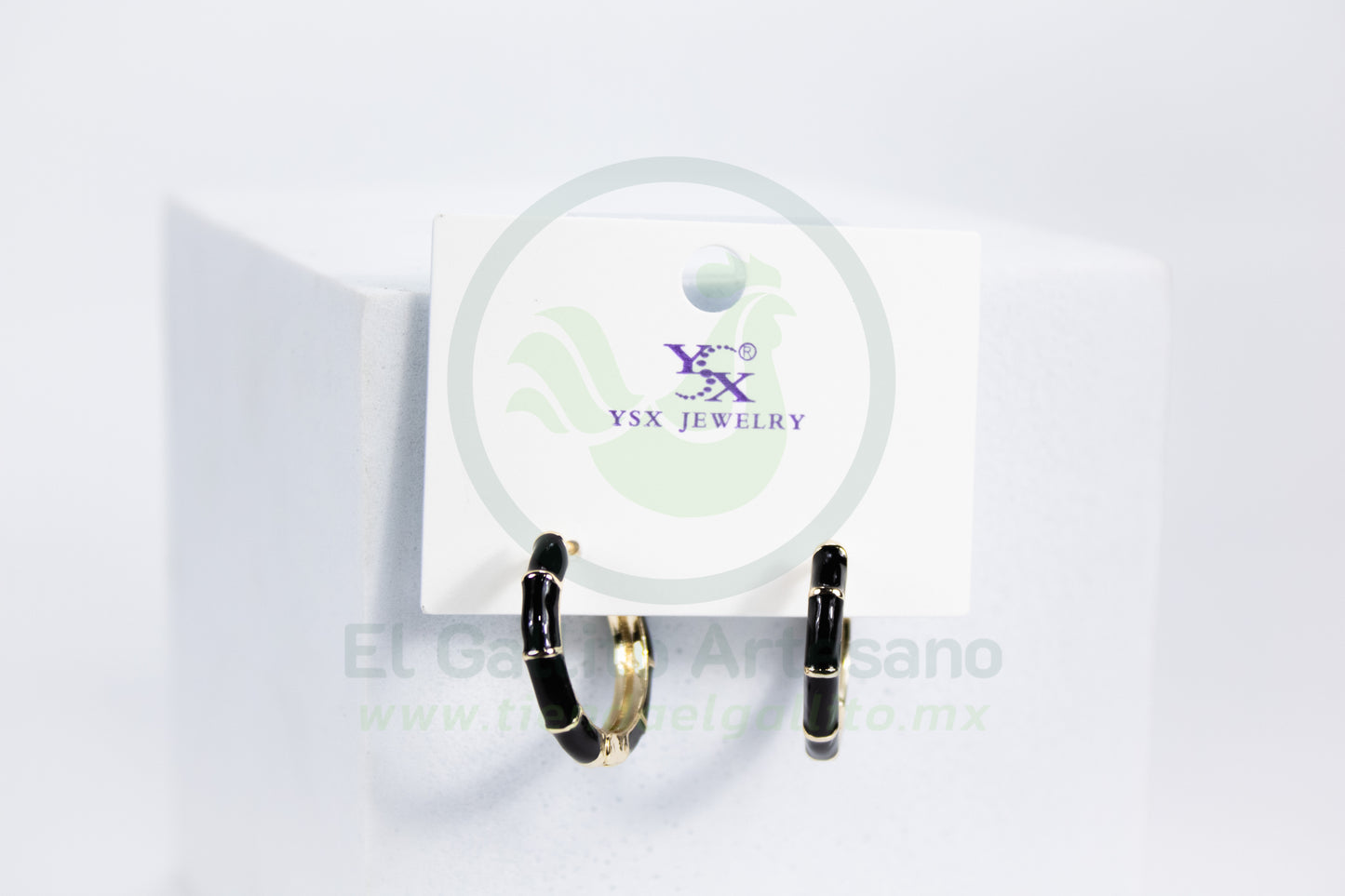 Arete Vivi Dw-3 | Huggie Negro
