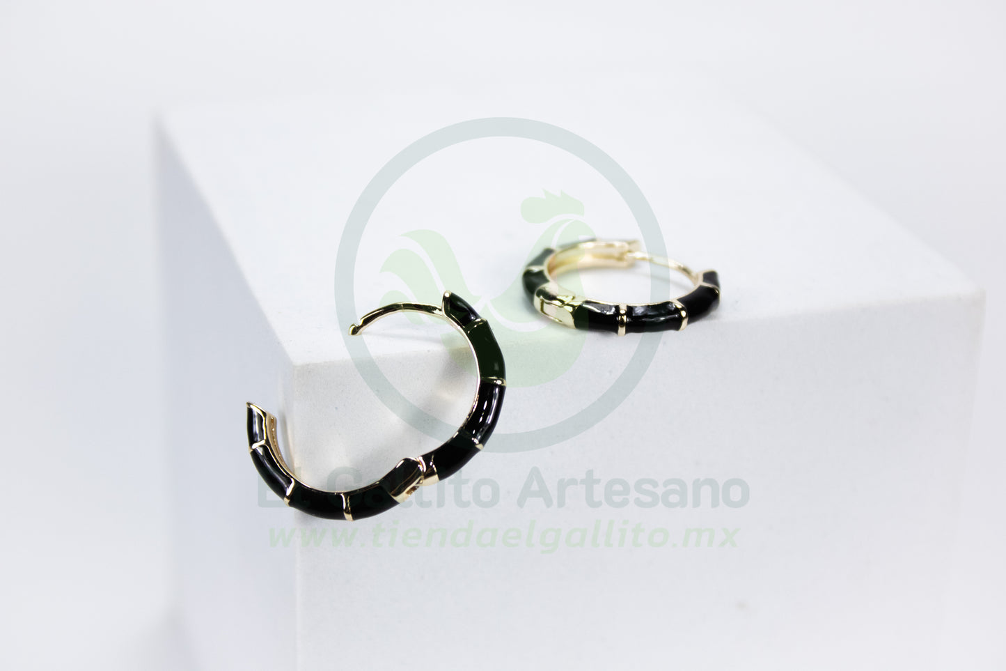 Arete Vivi Dw-3 | Huggie Negro