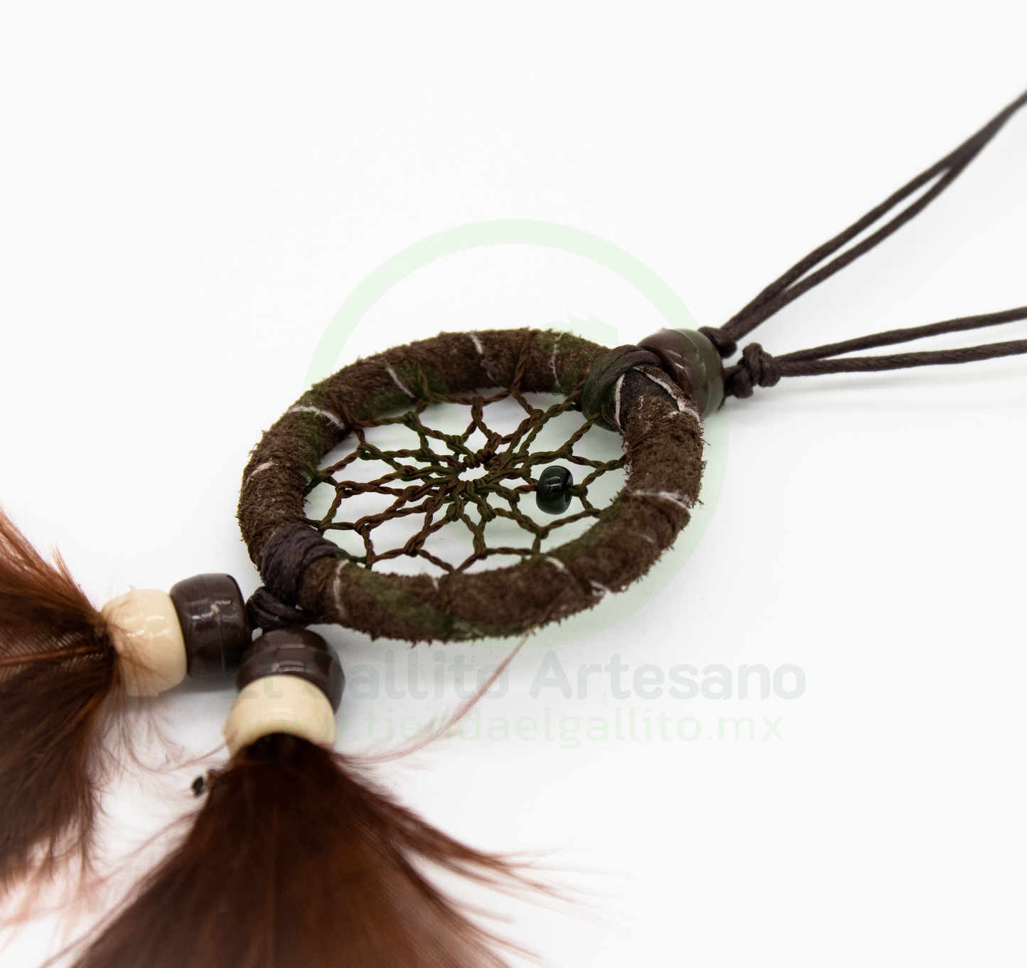 Atrapasueños Collar 2 Plumas