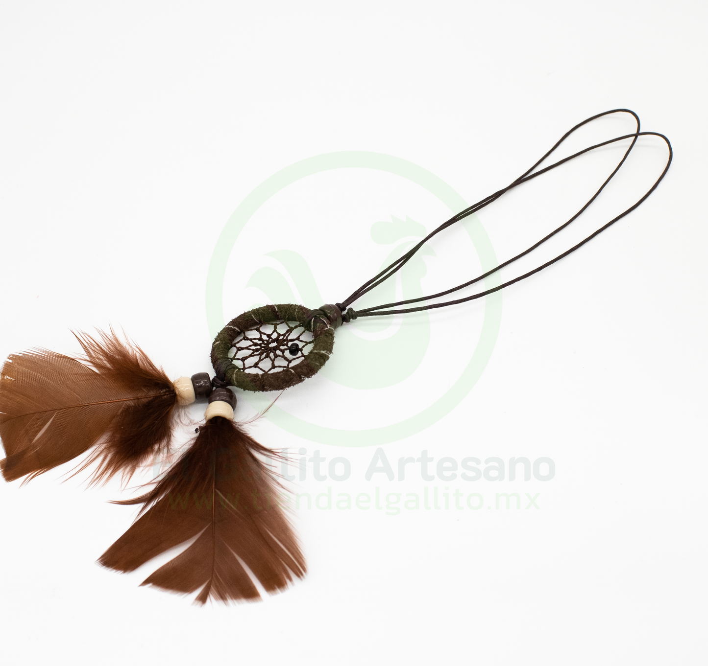 Atrapasueños Collar 2 Plumas