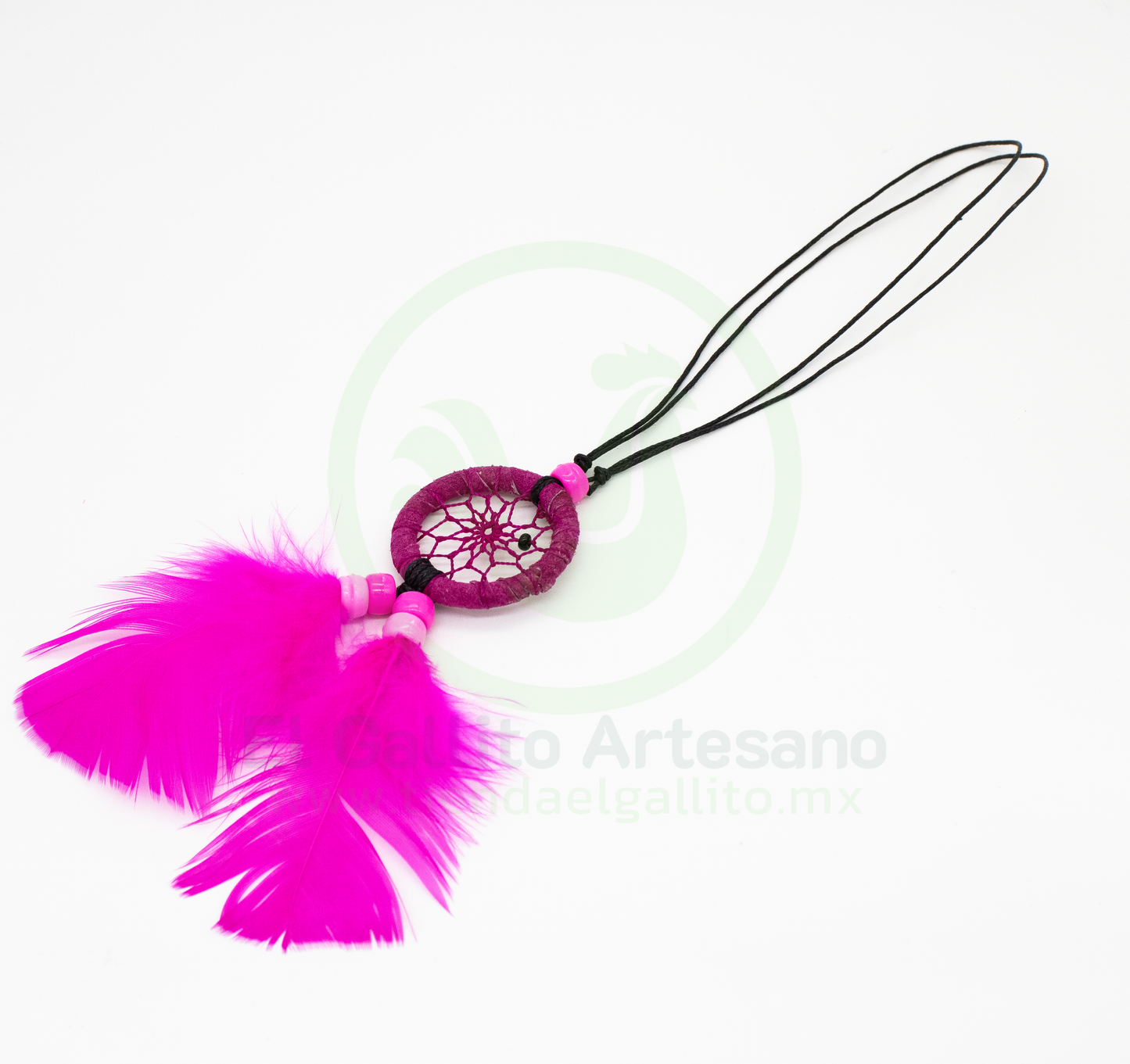 Atrapasueños Collar 2 Plumas