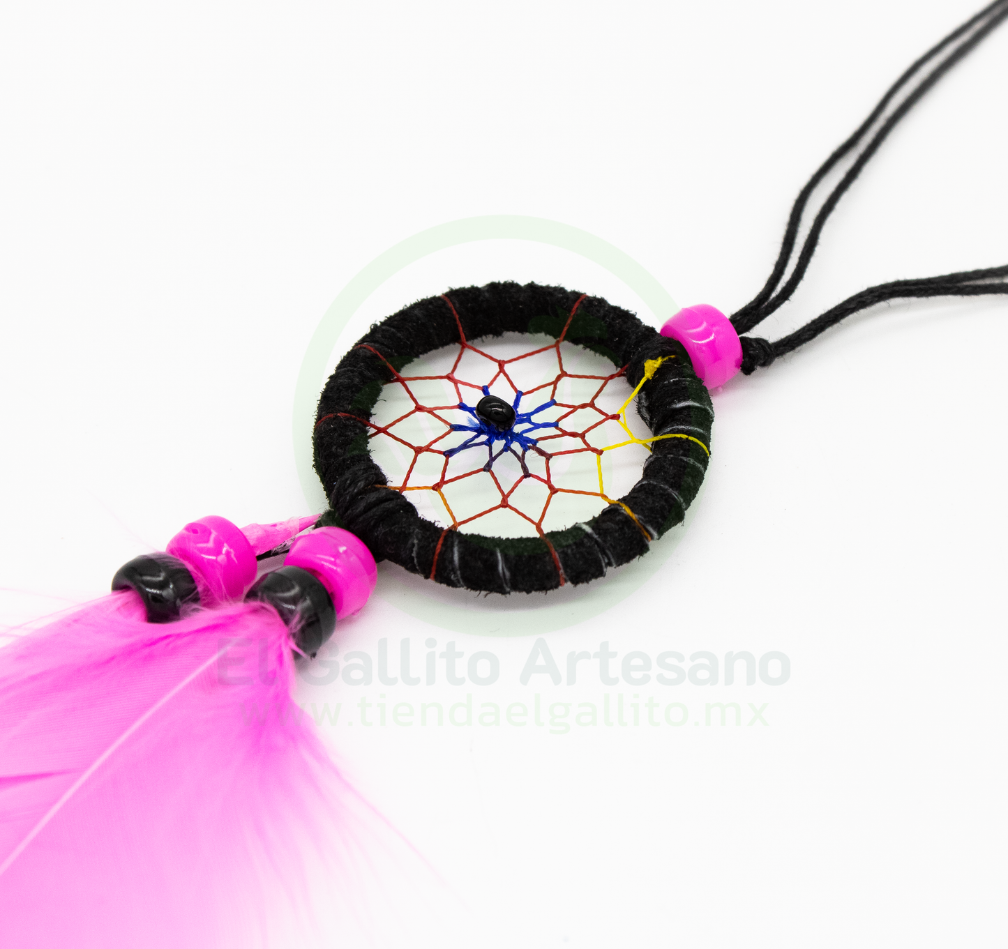 Atrapasueños Collar 2 Plumas