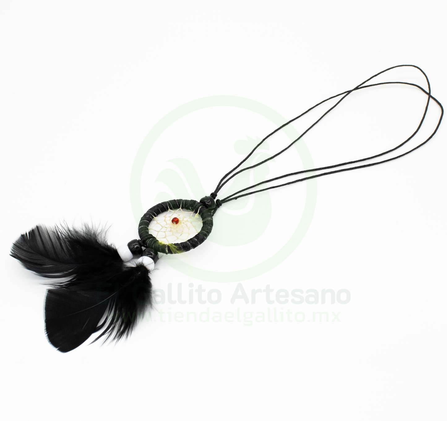 Atrapasueños Collar 2 Plumas