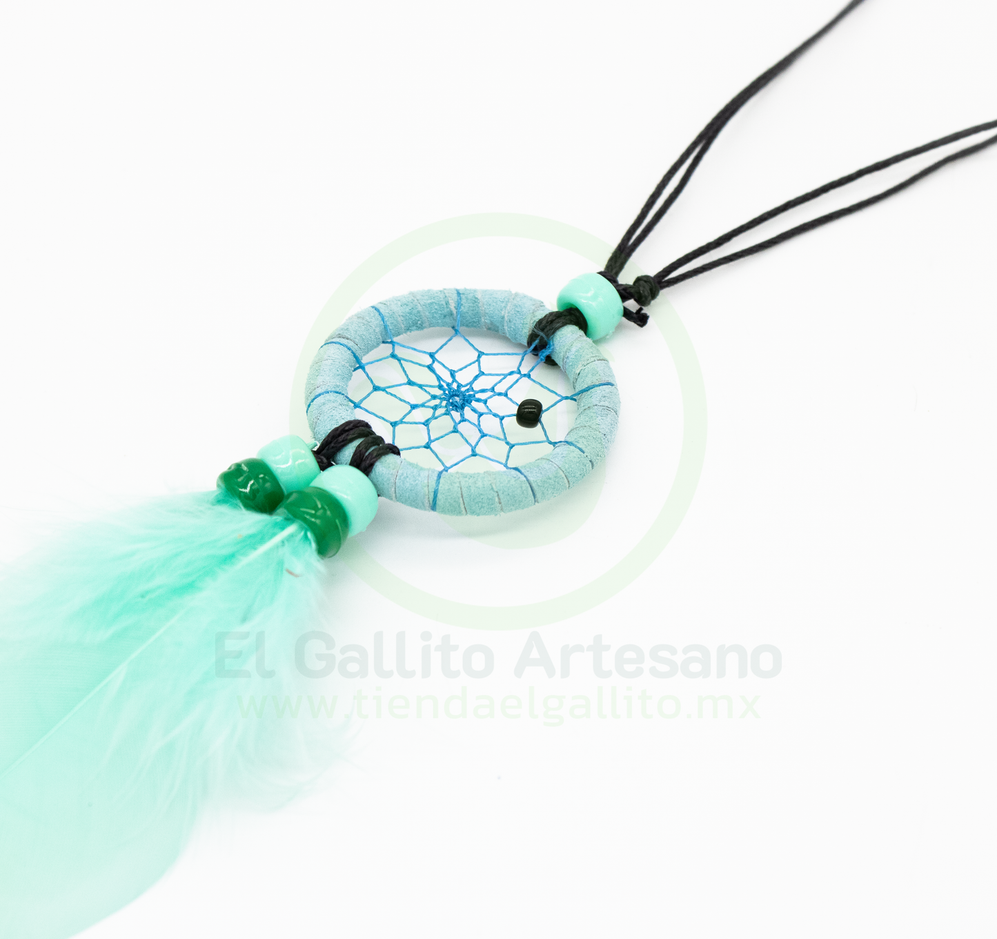 Atrapasueños Collar 2 Plumas