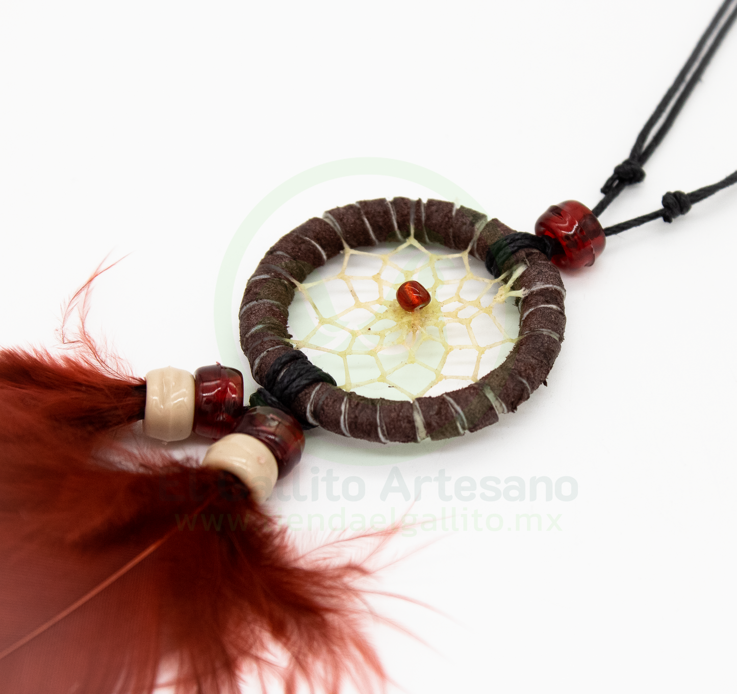 Atrapasueños Collar 2 Plumas