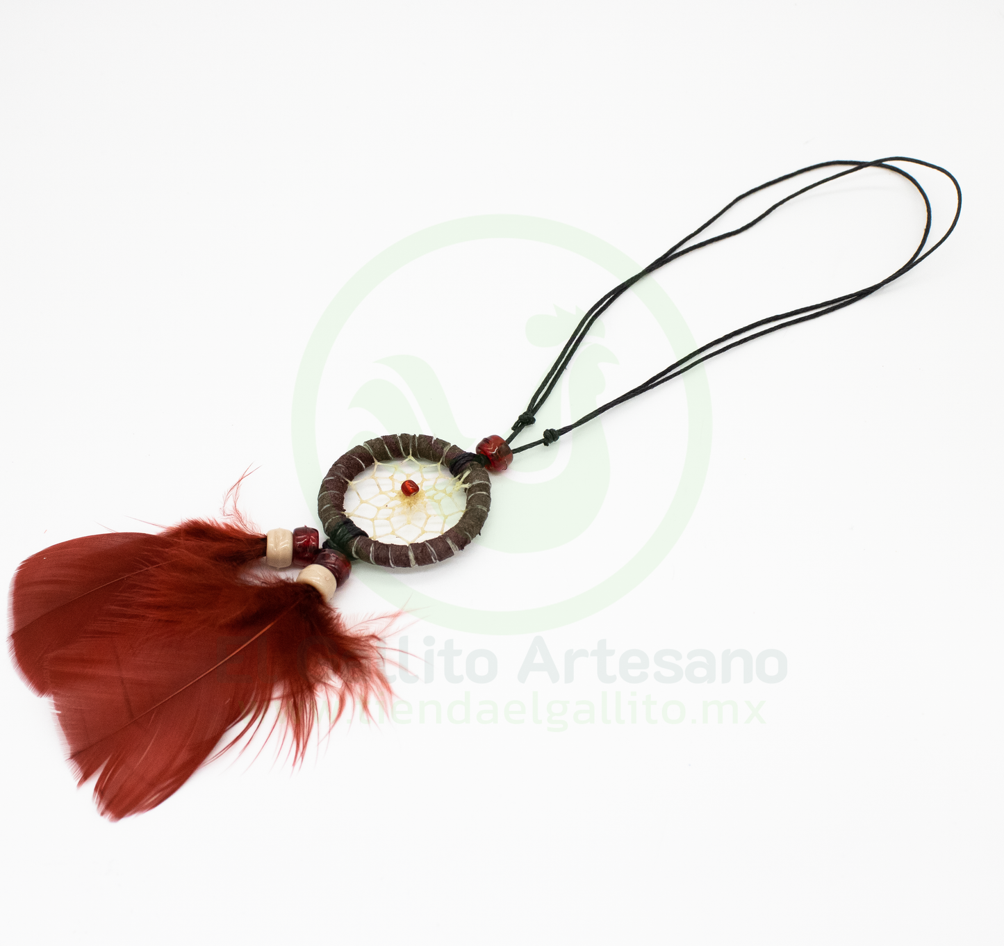 Atrapasueños Collar 2 Plumas