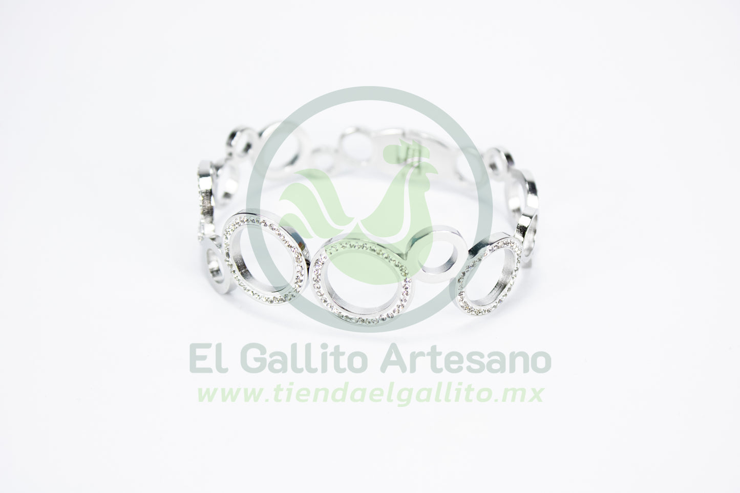 Brazalete 24-4 MD12 Plateado